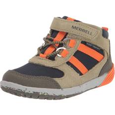 Orange Hiking boots Children's Shoes Merrell Kids Unisex Bare Steps Ridge Boot