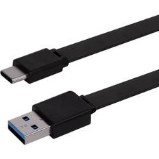 Monoprice Flat USB-C to USB-A 3.2 Gen 1x1 Cable 6ft