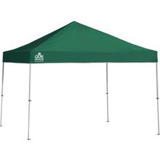 Green Pavilions & Accessories QuikShade Silver 10 Feet Straight Leg Pop-Up Canopy