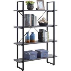 Book Shelves Lorell SOHO Metal Frame Book Shelf