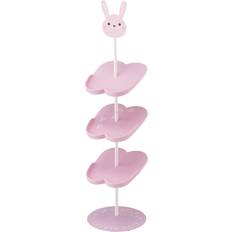 Noir Rangements Muraux Yamazaki Shoe Rack For Kids Pink