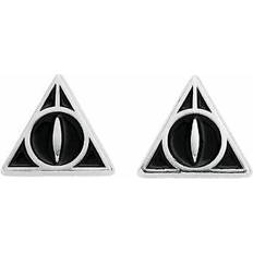 Deathly Hallows Black Stud Earrings