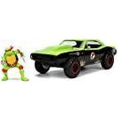 Autos Turtles Raphael Chevy Camaro 1:24, Muscle Car, inkl. Figur, bekannt aus Film und Fernsehen