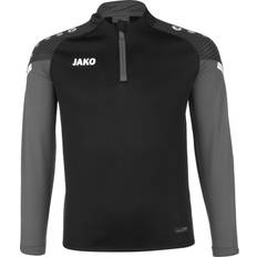 XL T-shirts JAKO Ziptop Performance - Zwart