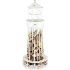 Twine Lighthouse Cork Candle Holder