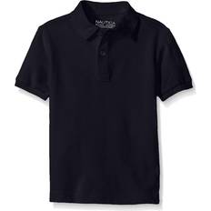 Uniform Short Sleeve Pique Polo - Navy