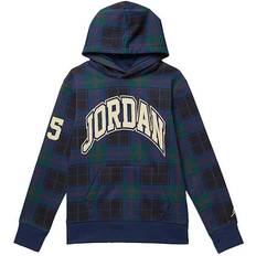 Lastenvaatteet Jordan Jdb Essentials Plaid Po Hoodie - Obsidian