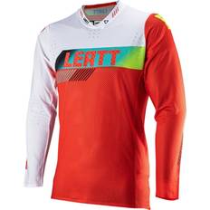 LEATT Cykelhjelme LEATT Ultraweld Contrast Motocross Jersey, white-red, XL, white-red