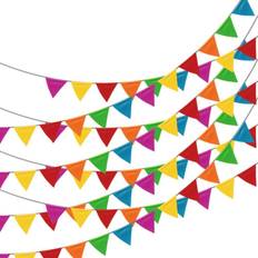 Bolas de Nido de Abeja Multicolor Pennant Flags 250pcs 263Ft