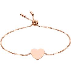 Fossil Women Bracelets Fossil Women's Engravable Bracelet, Color: Rose Gold Model: JF02965791