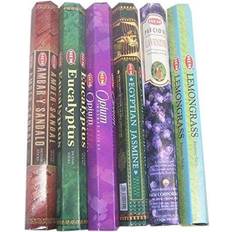 Hem assorted best sellers incense sticks pack of 6 120 sticks, fragrance