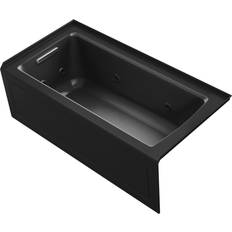 Black Built-In Bathtubs Kohler Archer Colelction K-1947-LA-7