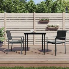 Rattan Sintetico sedie da giardino vidaXL Sedie Da Giardino Con Cuscini 2 Pcs 54x62.5 x 89 cm Polyrattan