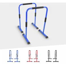 Gorilla Sports PARALLETTE PUSH UP BARS COLOR