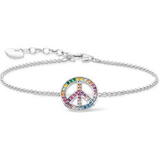 Thomas Sabo Armbånd Peace-tegn Multifarvet Dame