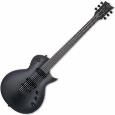 Ltd Lec1000 Baritone Charcoal Metallic Satin