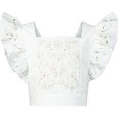 Kids Off-White Ruffled Top 117 Offwhite 10Y