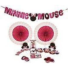 Amscan Minnie Mouse Forever Buffet Table Decoration Pink 1 Set