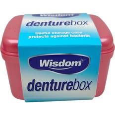 Billiga Protesfixativ Wisdom denture box dental retainer case teeth false tooth storage container