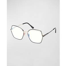 Glasses Tom Ford Blue Blocking Two-Tone Metal Butterfly