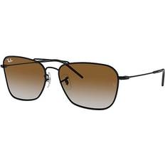 Ray-Ban Caravan Reverse Sunglasses - Black/Brown