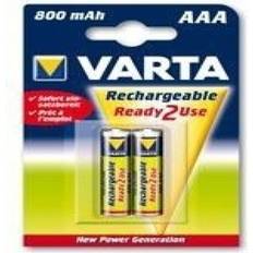 Varta Laddningsbara Batterier 1,2 V 800 mAh AAA