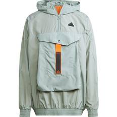 Argent Vestes adidas Veste Ce Q2 Pr Windbreaker - Silver/Green