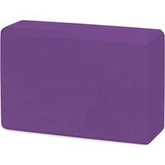 Gaiam Essentials Yoga Brick Sold as Single Block Eva Foam Block Accessories for Yoga, Meditation, Pilates, Stretching Purple