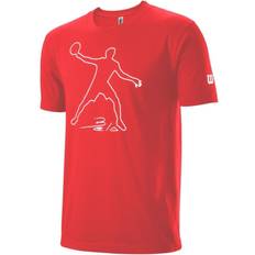 Wilson HERREN BEKLEIDUNG Bela Tech Rot T-shirt