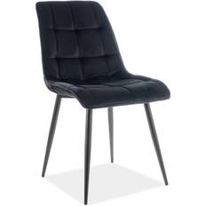 Begin Spisebordsstol Velour Sort Køkkenstol