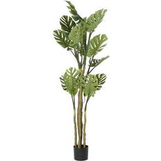 Dkd Home Decor Rbol Poliéster Polipropileno Monstera 75 x 75 x 180 cm Figurita