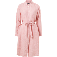 Lexington Hørkjole Isa Linen Shirt Dress Rosa