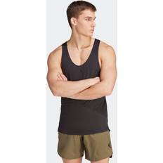 Hombre - XXL Camisetas de tirantes Adidas Camiseta funcional Workout Stringer - Black/Brown