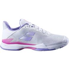 Morado - Mujer Zapatillas deportivas para raqueta Babolat Jet Tere All Court - Blanco Humo - Multicolor