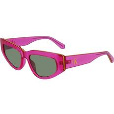 Calvin Klein Cat eyes - Dame Solbriller Calvin Klein Cat Eye Sunglasses CKJ23603S - PINK