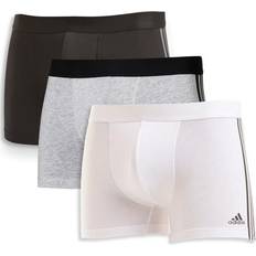 Adidas Kalsonger adidas 3-pack Active Flex Cotton Stripes Trunk White/Grey