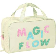 Beige Kosmetiikkalaukut Skoletoilettaske Glow Lab Magic flow Beige 31 x 14 x 19 cm