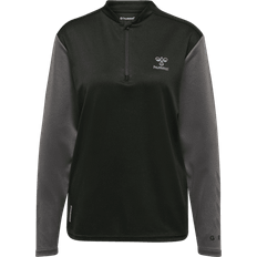 Hummel Ongrid Halfzip Poly Sweat Women REA REA Handbollskläder svart grå