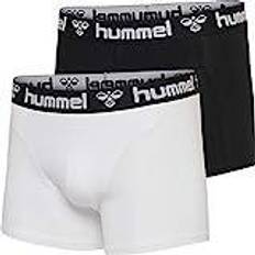 Hummel Men's Underwear Hummel Hmlmars Pack of 2 Boxers - Black/White