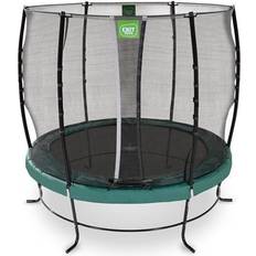 Nedgrävbar Studsmattor Exit Toys Studsmatta Lotus Classic Ø427cm grön