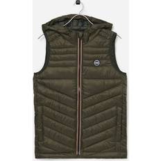 176 Vesten Jack & Jones Bodywarmer JJEHero Nachtblauw/Kaki/Oranje/Wit