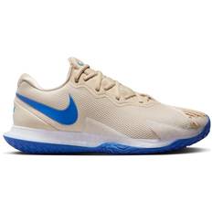 Brown - Men Racket Sport Shoes Nike Zoom Vapor Cage Rafa Men's Tennis Shoes Sanddrift/Game Royal