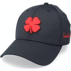 Premium Clover Cap - Black/Red