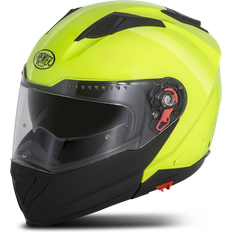 Flip-Up Hjelm Premier Delta Fluo, Gul