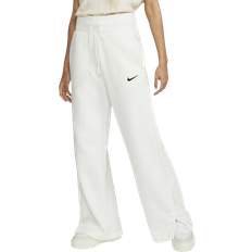 Nike Sportswear Phoenix Fleece Women's High-Waisted Wide-Leg Sweatpants - Ivory