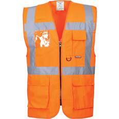 Gilets de Travail Portwest Gilet Haute visibilité Berlin Orange