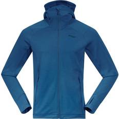 Ytterklær Bergans Ulstein Wool Hood Jacket Men north sea blue male 2023 Climbing Clothing