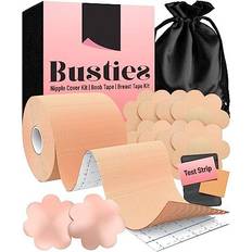 Elastane/Lycra/Spandex Lingerie Accessories Busties Boob Tape Kit - Nude