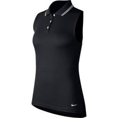 Nike Women's Dri-FIT Victory Polo Shirt - Black/White
