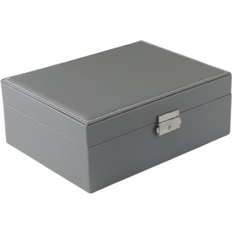 Grey - Women Jewellery Storage Teivul Jewellery Box - Grey